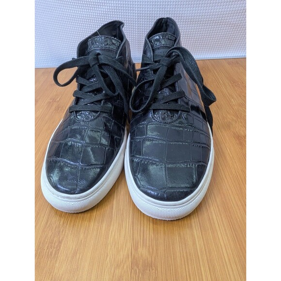 Android Homme Men's High Top Sneaker Leather Black US 10 Designer European (S08) - Picture 2 of 10